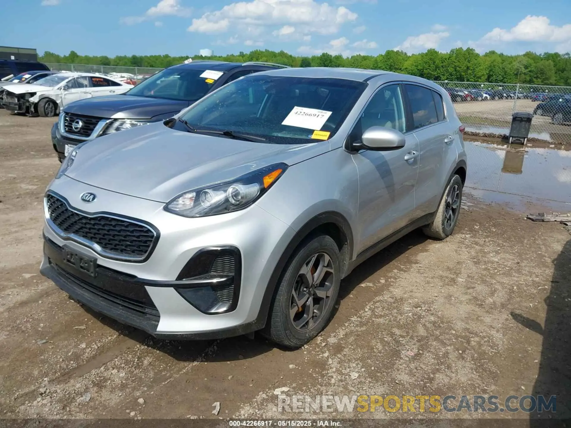 2 fotografías del automóvil dañado KNDPM3AC6N7953713 KIA SPORTAGE 2022