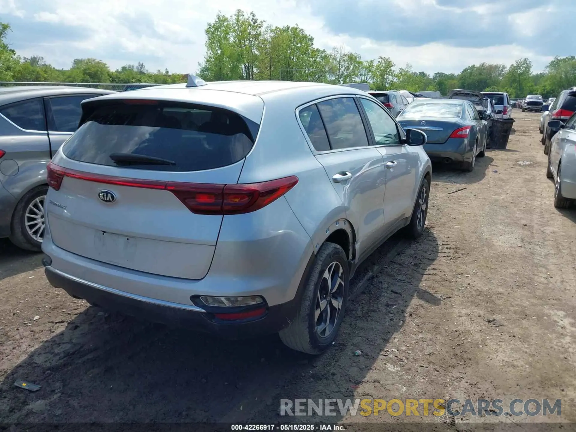 4 fotografías del automóvil dañado KNDPM3AC6N7953713 KIA SPORTAGE 2022
