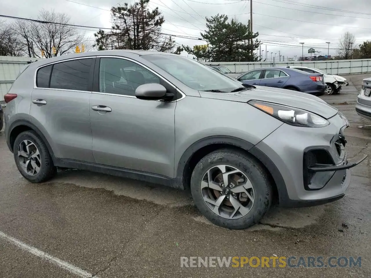 4 fotografías del automóvil dañado KNDPM3AC6N7964002 KIA SPORTAGE 2022