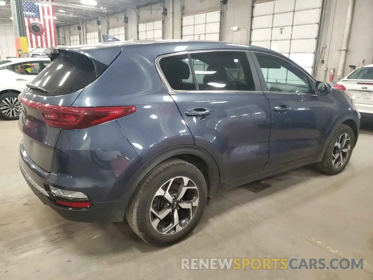 3 fotografías del automóvil dañado KNDPM3AC6N7968275 KIA SPORTAGE 2022