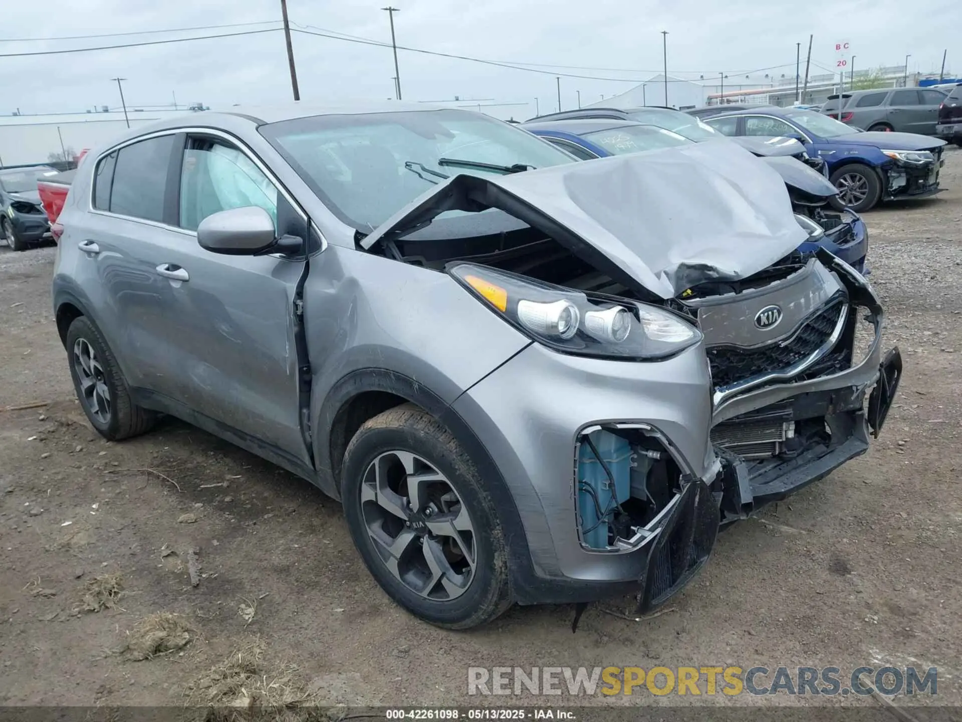 1 fotografías del automóvil dañado KNDPM3AC7N7007281 KIA SPORTAGE 2022