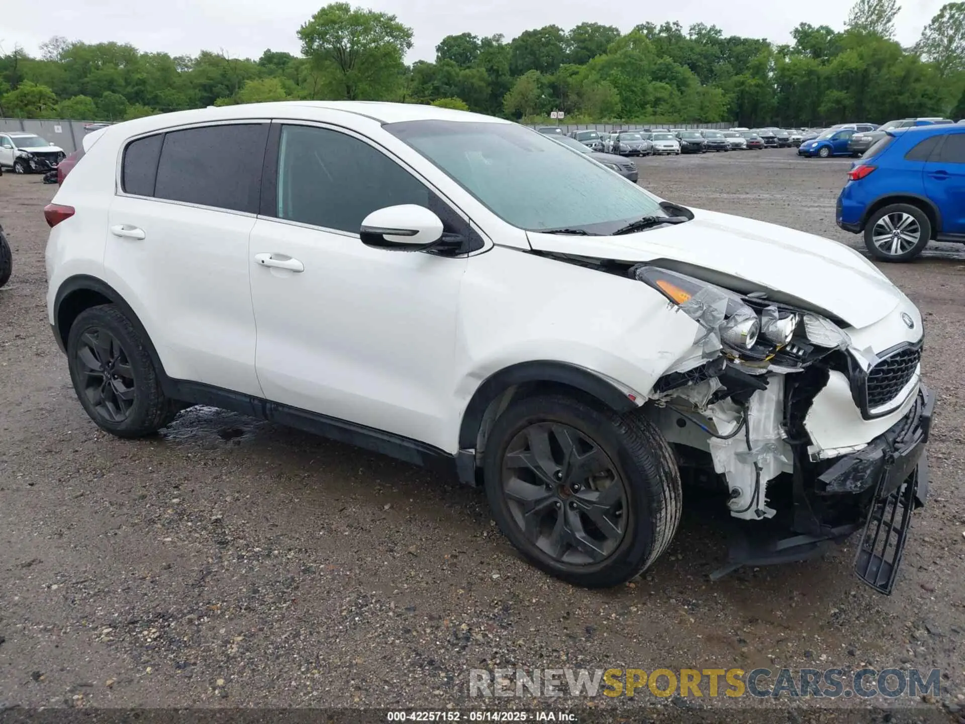 1 fotografías del automóvil dañado KNDPM3AC7N7013520 KIA SPORTAGE 2022