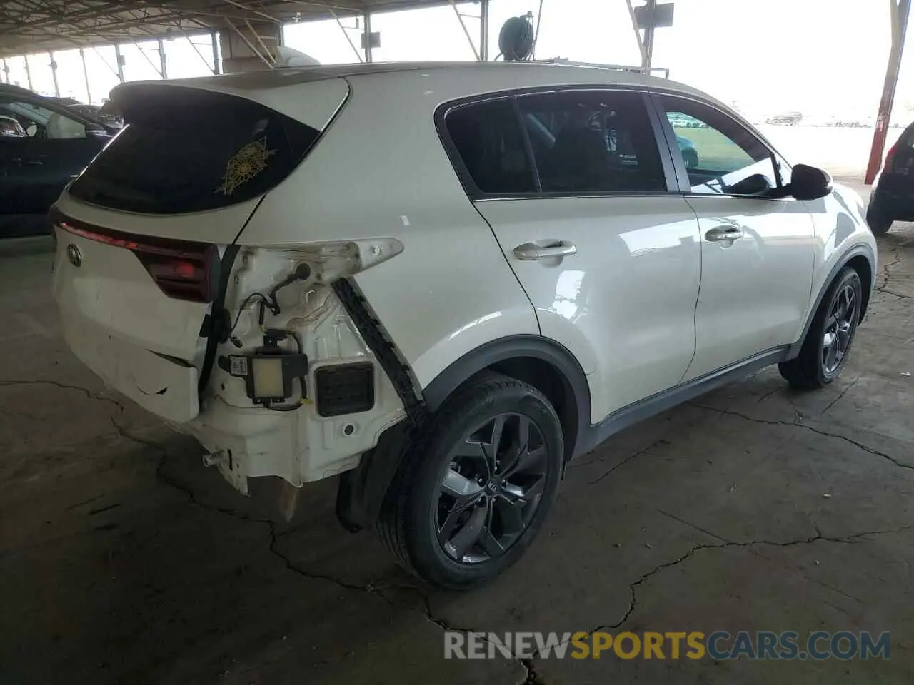 3 fotografías del automóvil dañado KNDPM3AC7N7014425 KIA SPORTAGE 2022