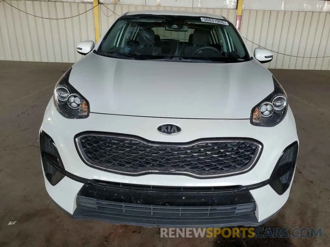 5 fotografías del automóvil dañado KNDPM3AC7N7014425 KIA SPORTAGE 2022