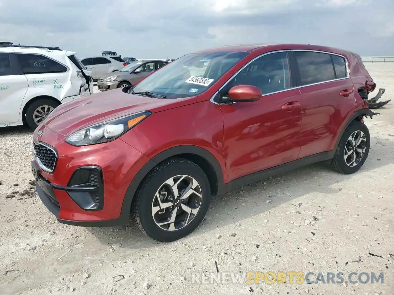 1 fotografías del automóvil dañado KNDPM3AC7N7948682 KIA SPORTAGE 2022