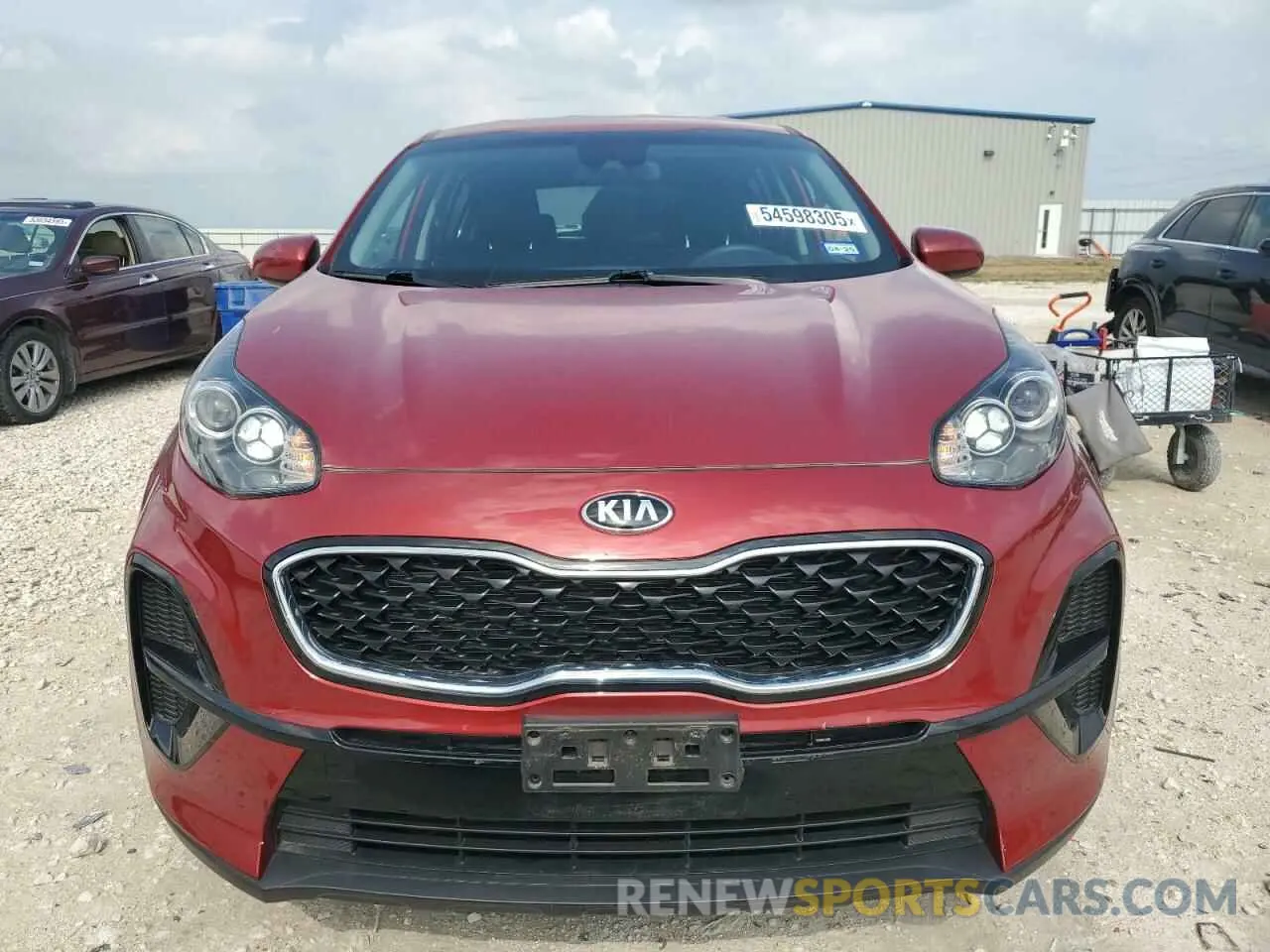 5 fotografías del automóvil dañado KNDPM3AC7N7948682 KIA SPORTAGE 2022