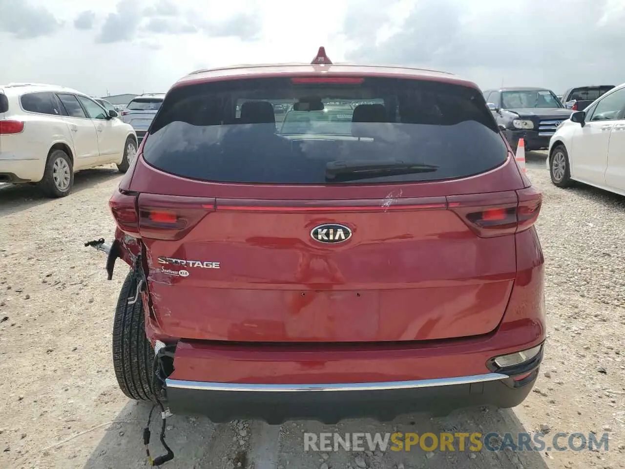6 fotografías del automóvil dañado KNDPM3AC7N7948682 KIA SPORTAGE 2022