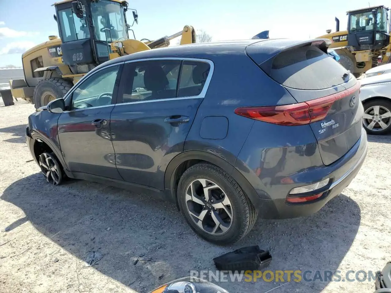 2 fotografías del automóvil dañado KNDPM3AC7N7967104 KIA SPORTAGE 2022
