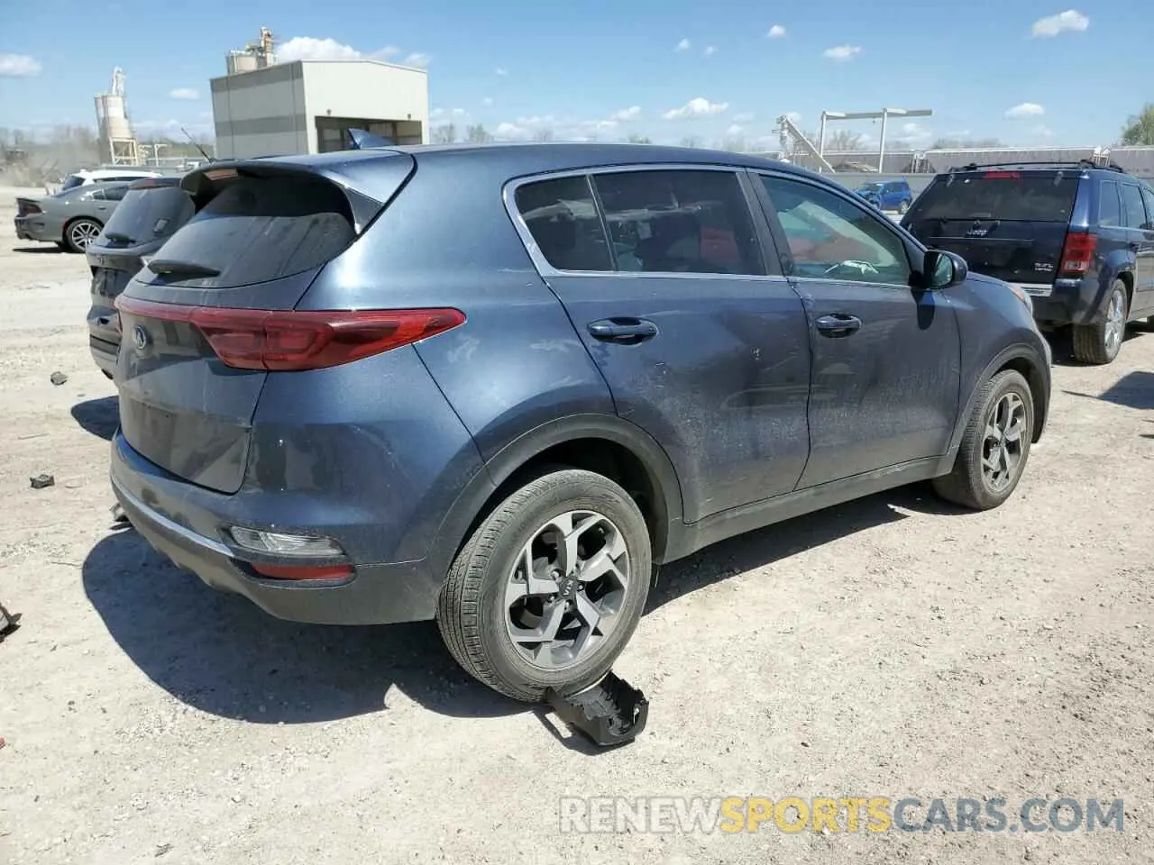 3 fotografías del automóvil dañado KNDPM3AC7N7967104 KIA SPORTAGE 2022