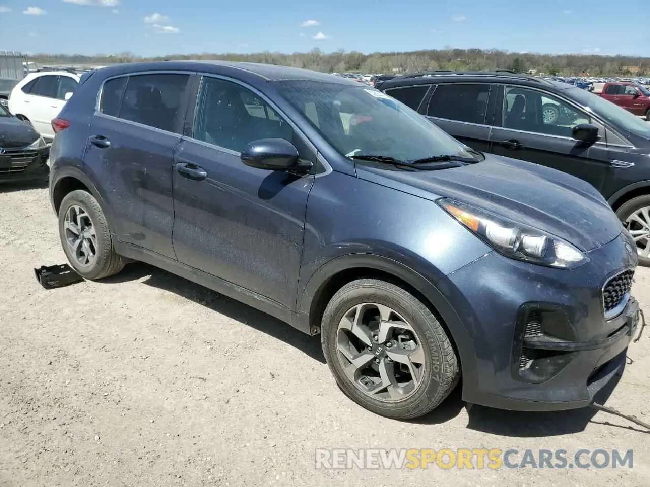 4 fotografías del automóvil dañado KNDPM3AC7N7967104 KIA SPORTAGE 2022