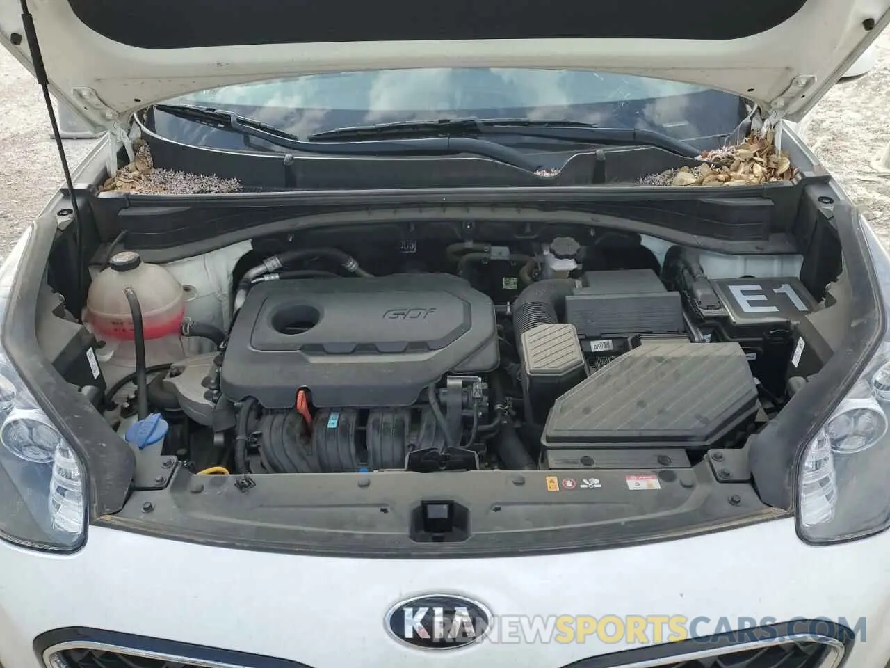 12 fotografías del automóvil dañado KNDPM3AC8N7979665 KIA SPORTAGE 2022