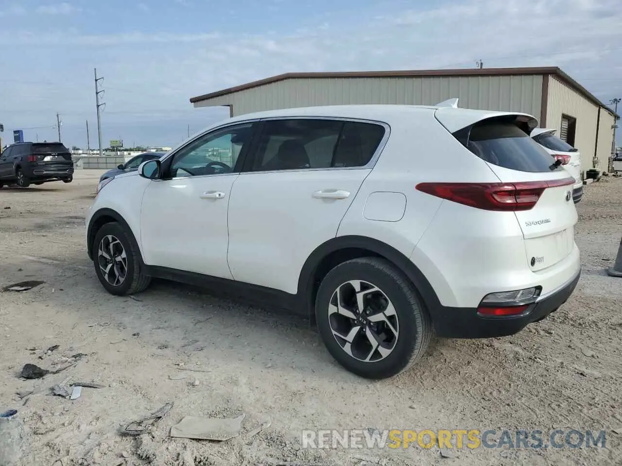 2 fotografías del automóvil dañado KNDPM3AC8N7979665 KIA SPORTAGE 2022