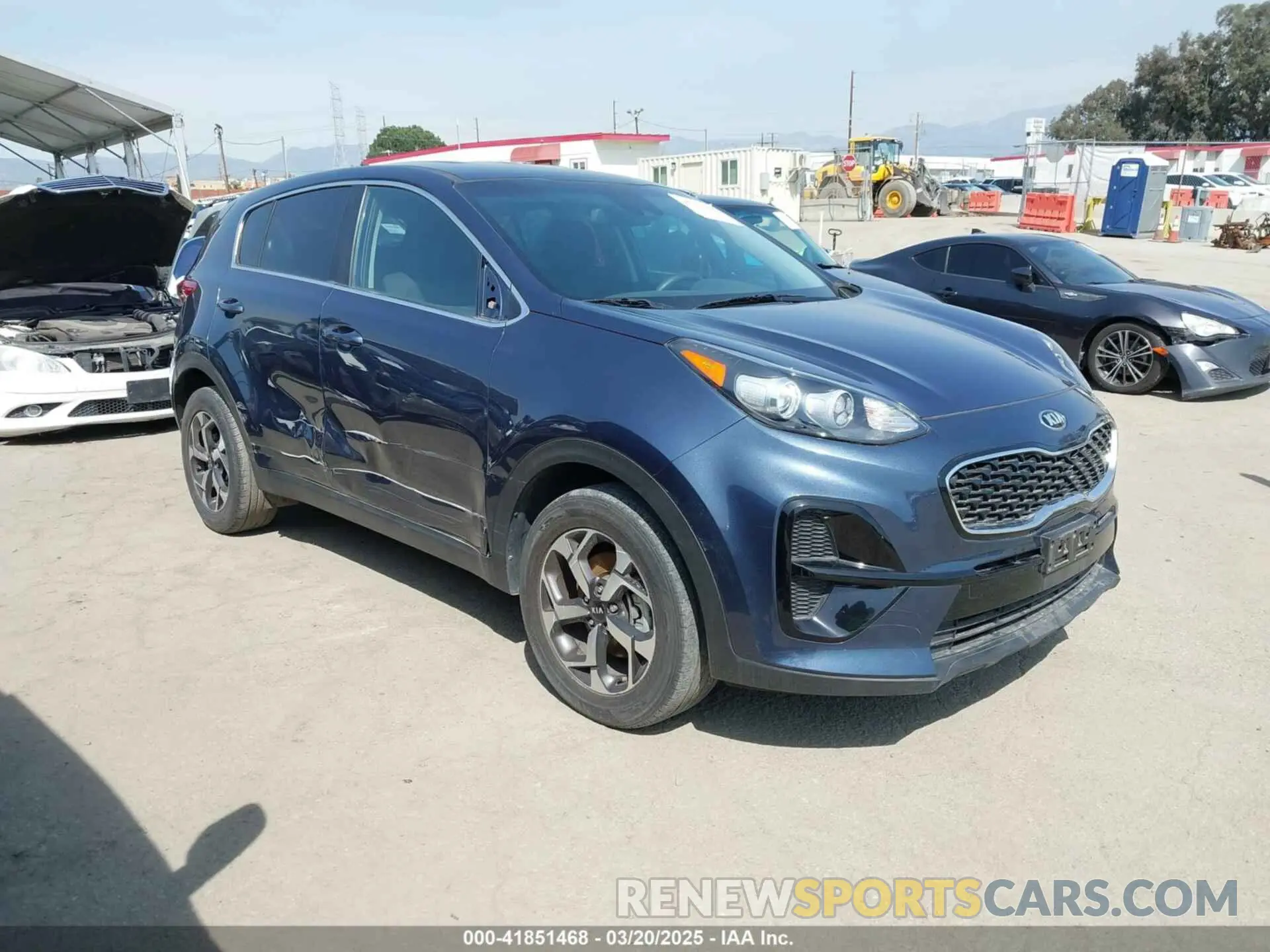 1 fotografías del automóvil dañado KNDPM3AC9N7027581 KIA SPORTAGE 2022