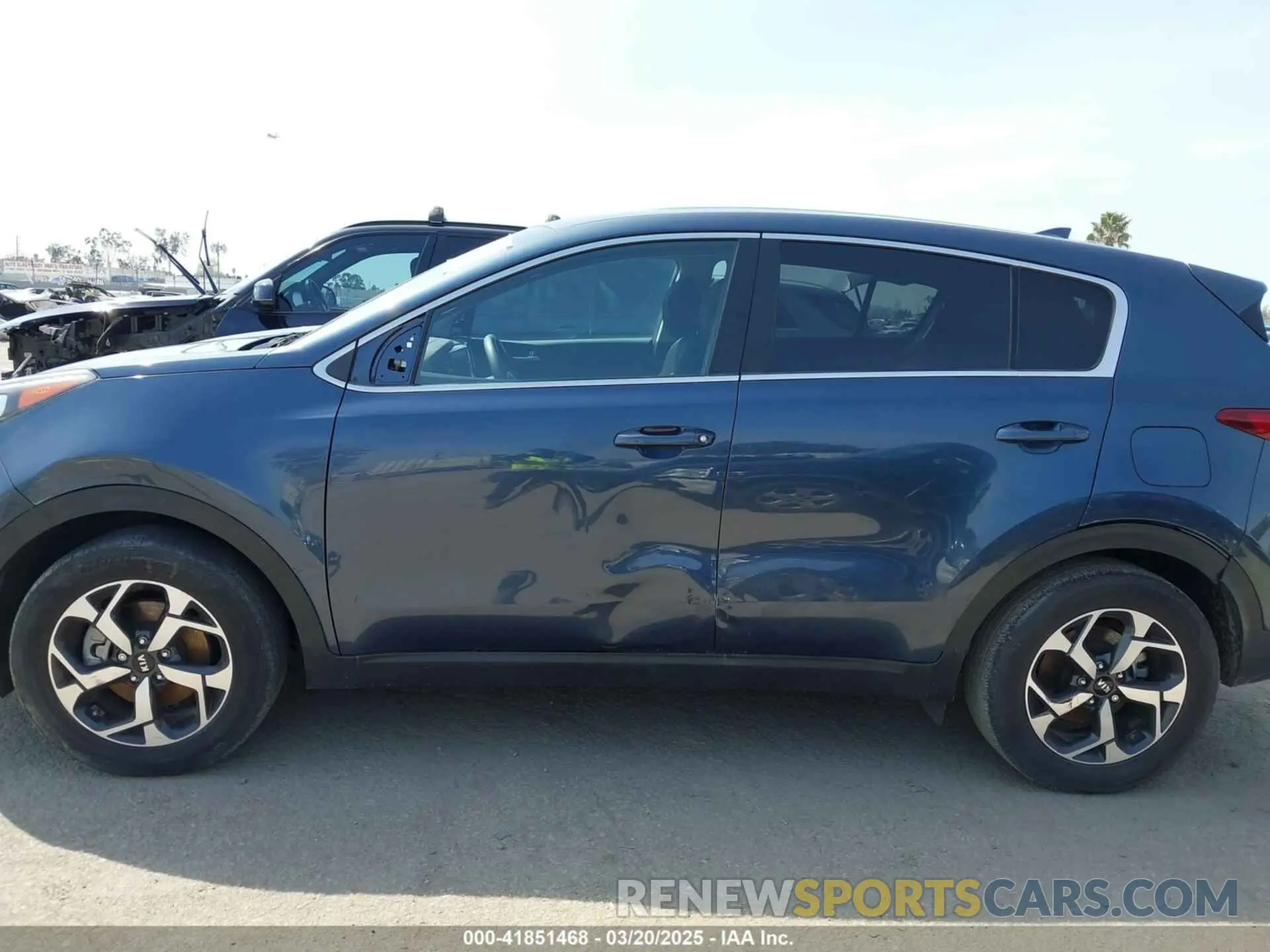 14 fotografías del automóvil dañado KNDPM3AC9N7027581 KIA SPORTAGE 2022