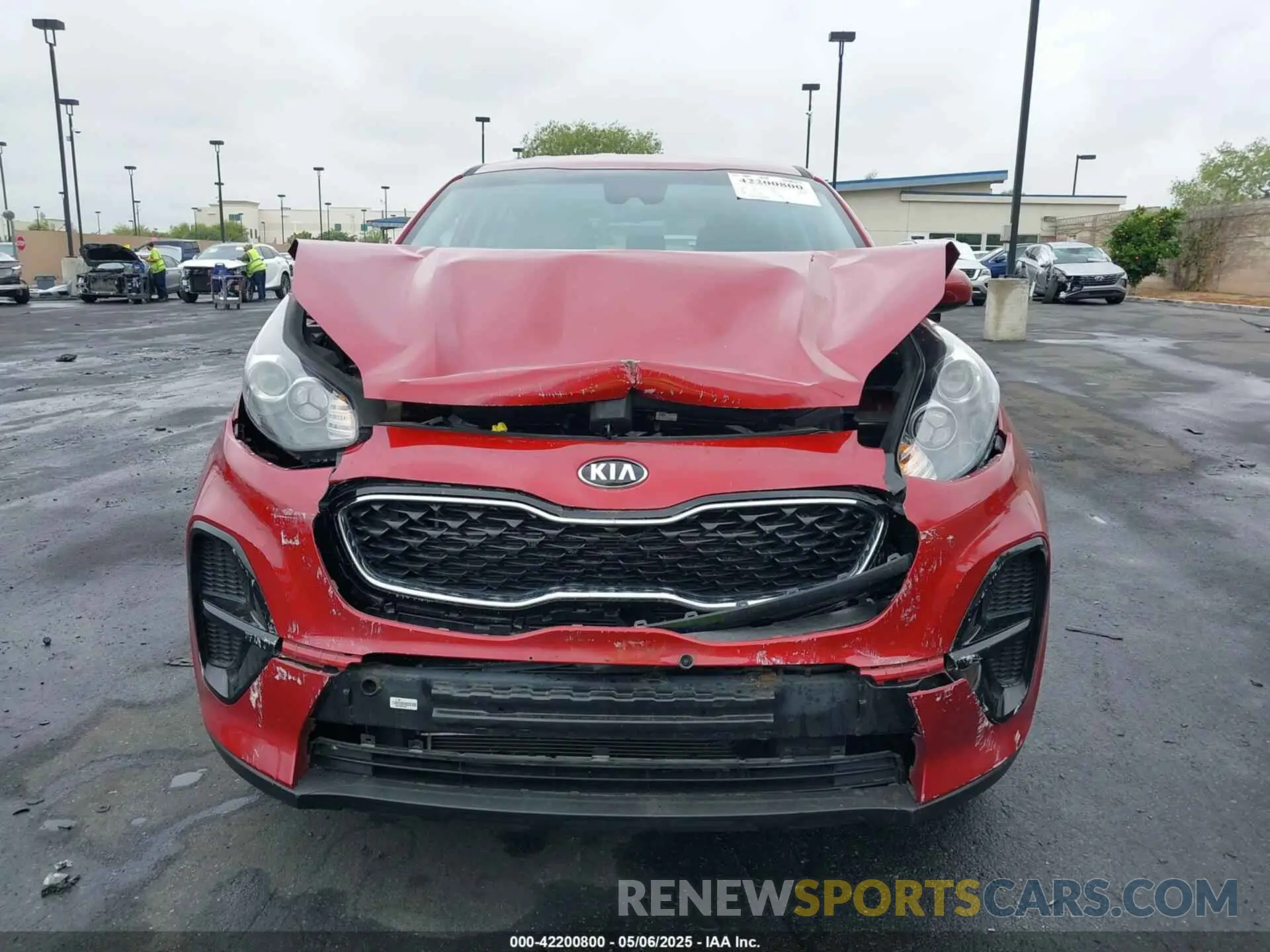 12 fotografías del automóvil dañado KNDPM3AC9N7952684 KIA SPORTAGE 2022