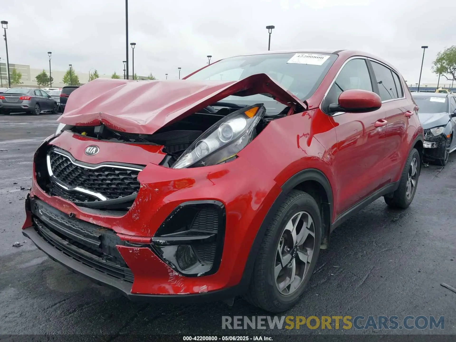 2 fotografías del automóvil dañado KNDPM3AC9N7952684 KIA SPORTAGE 2022