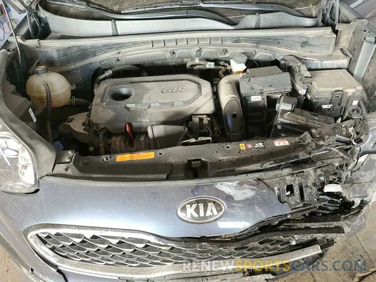 12 fotografías del automóvil dañado KNDPM3AC9N7956377 KIA SPORTAGE 2022