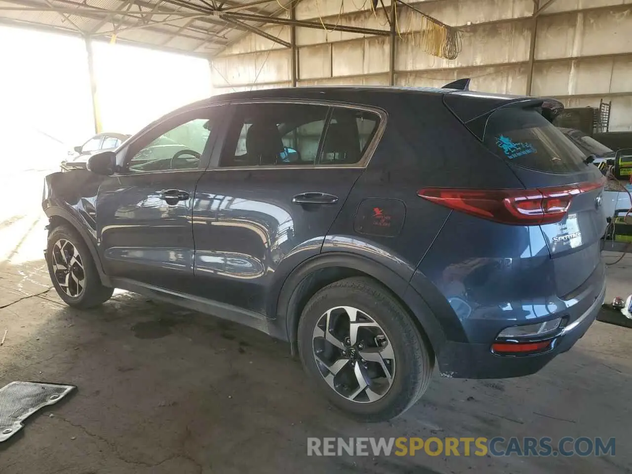 2 fotografías del automóvil dañado KNDPM3AC9N7956377 KIA SPORTAGE 2022