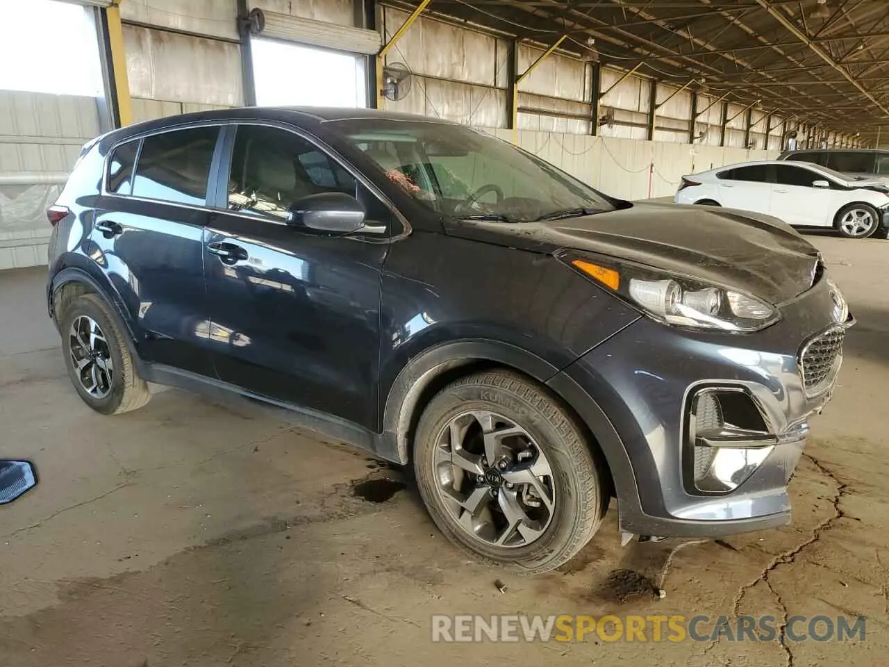 4 fotografías del automóvil dañado KNDPM3AC9N7956377 KIA SPORTAGE 2022