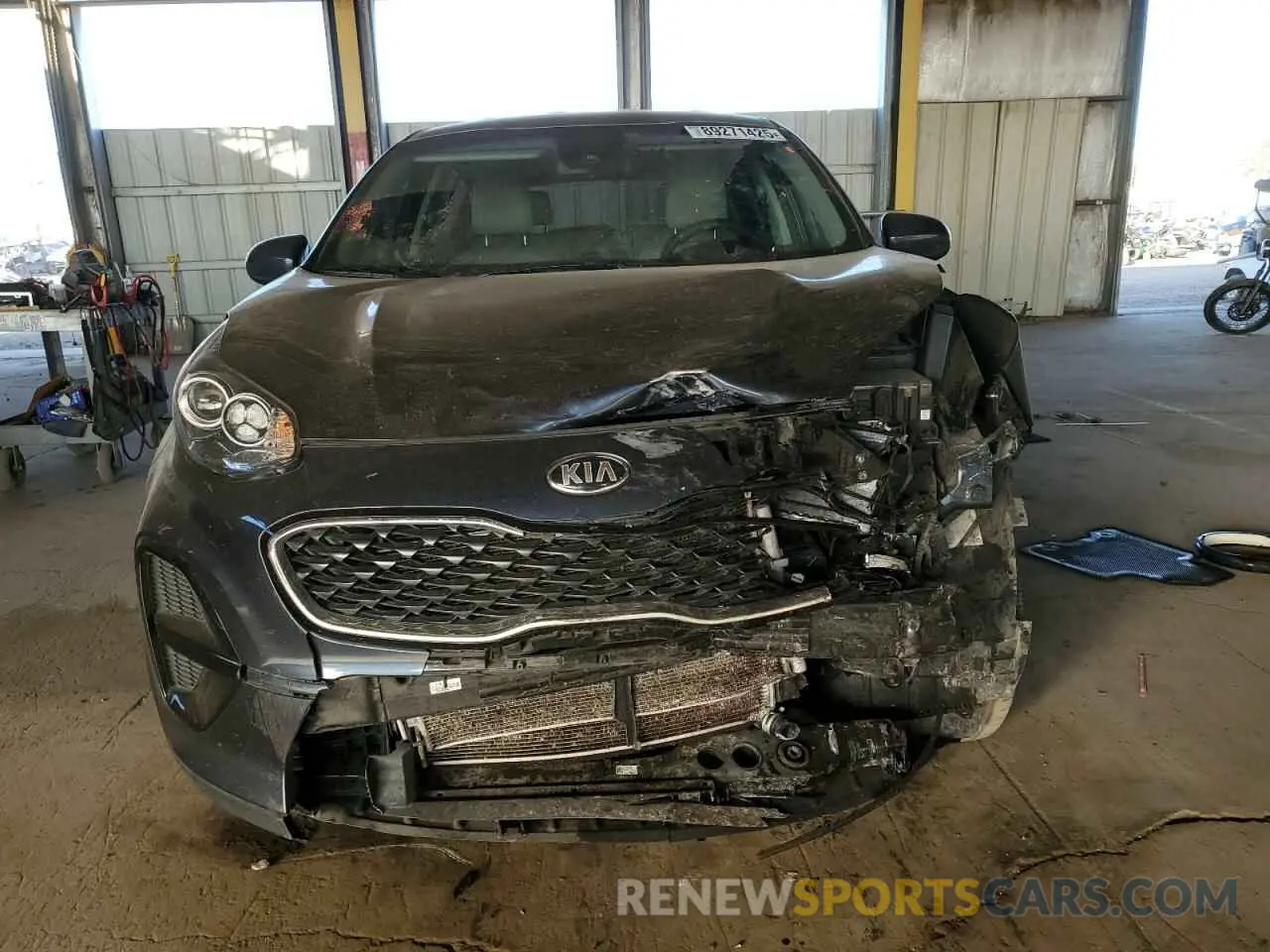 5 fotografías del automóvil dañado KNDPM3AC9N7956377 KIA SPORTAGE 2022