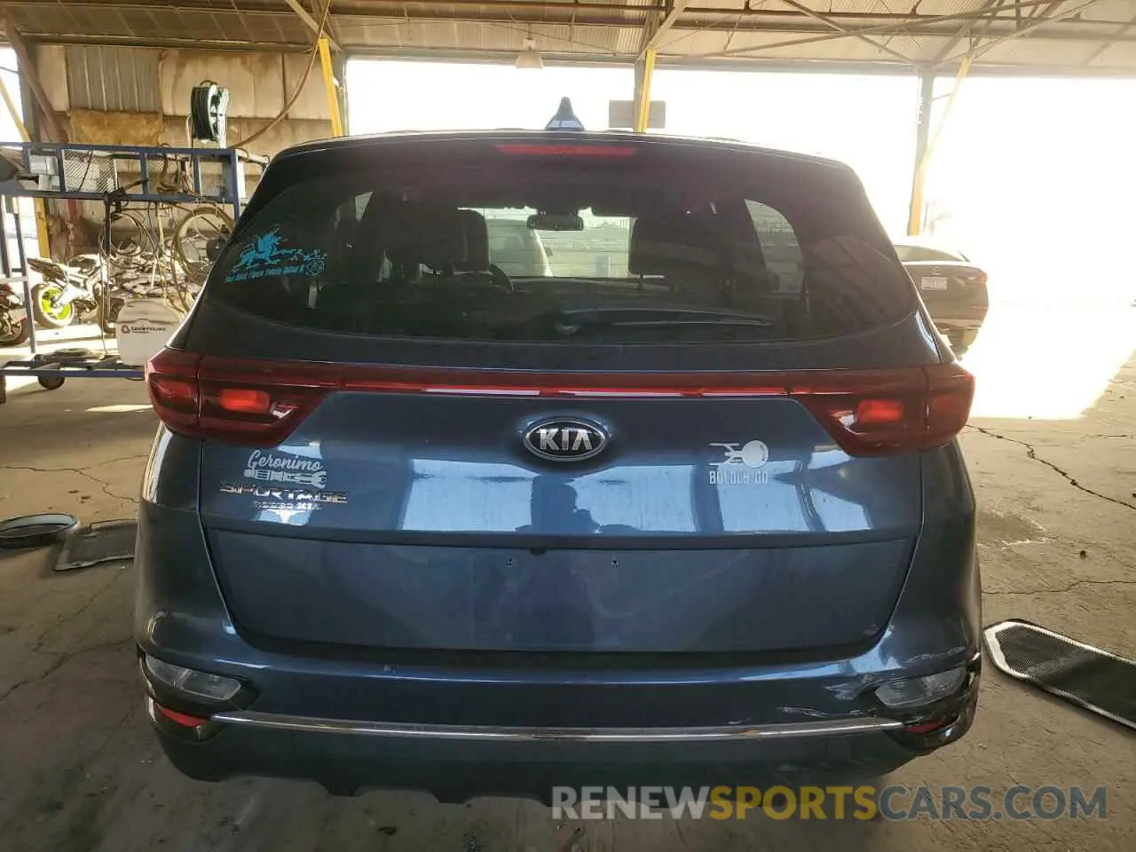 6 fotografías del automóvil dañado KNDPM3AC9N7956377 KIA SPORTAGE 2022