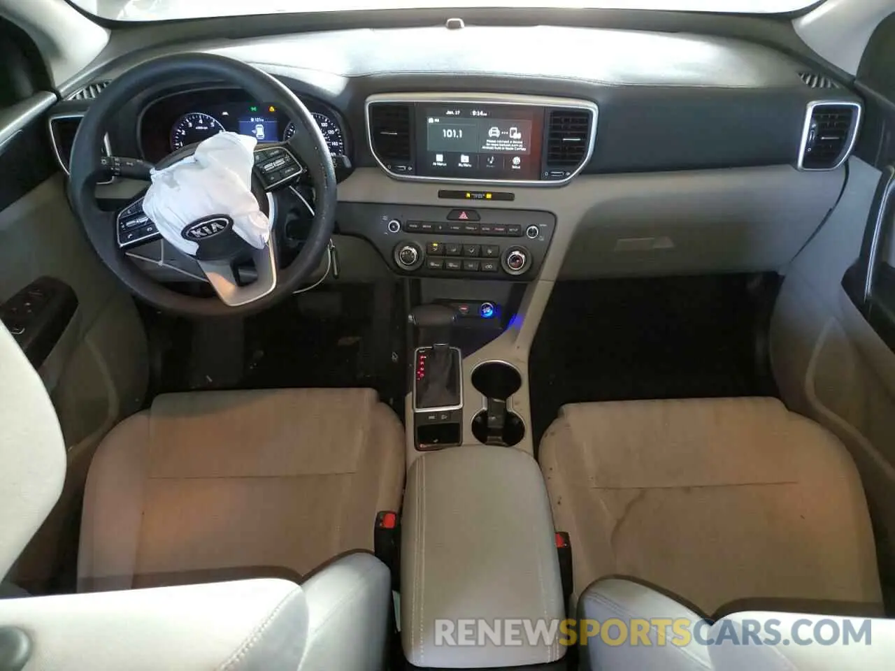 8 fotografías del automóvil dañado KNDPM3AC9N7956377 KIA SPORTAGE 2022