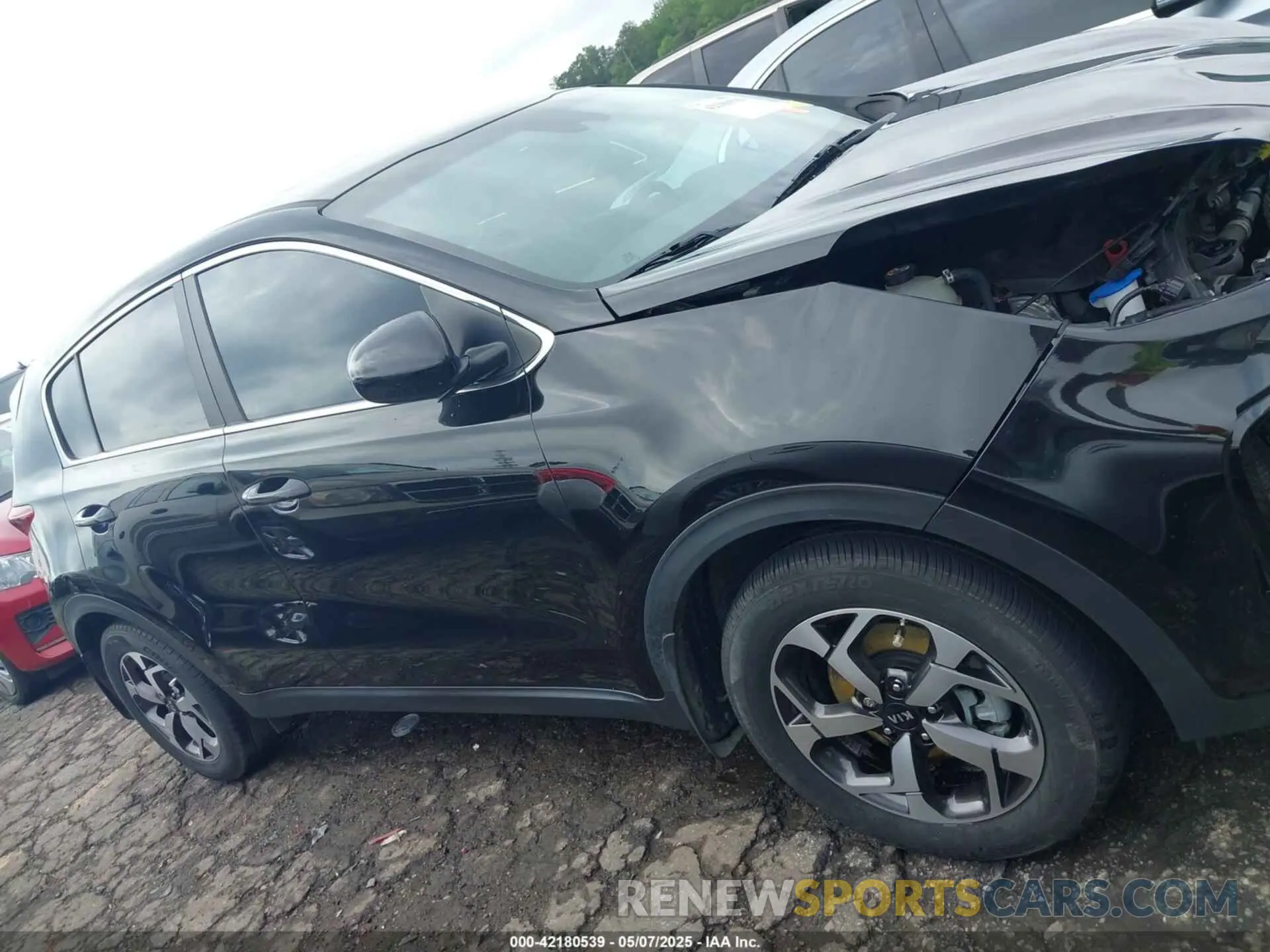13 fotografías del automóvil dañado KNDPM3AC9N7967556 KIA SPORTAGE 2022