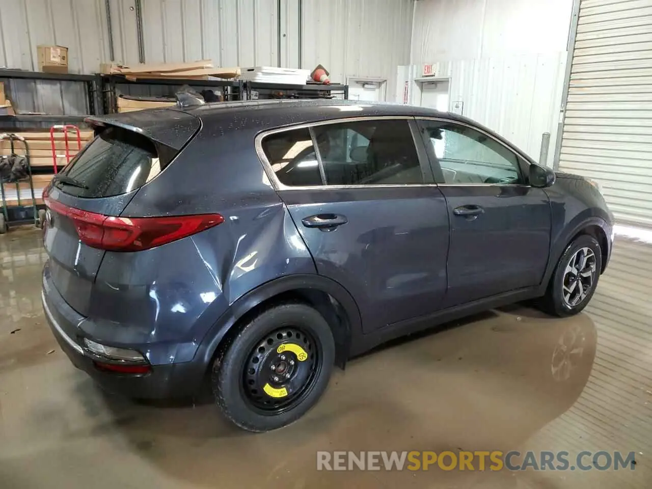 3 fotografías del automóvil dañado KNDPM3AC9N7977200 KIA SPORTAGE 2022