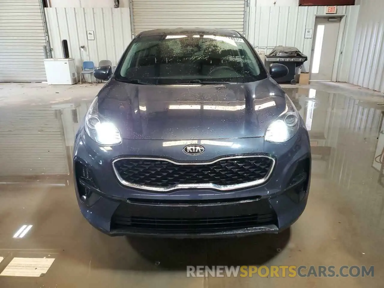 5 fotografías del automóvil dañado KNDPM3AC9N7977200 KIA SPORTAGE 2022