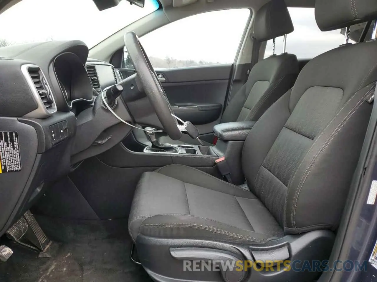 7 fotografías del automóvil dañado KNDPM3AC9N7977200 KIA SPORTAGE 2022