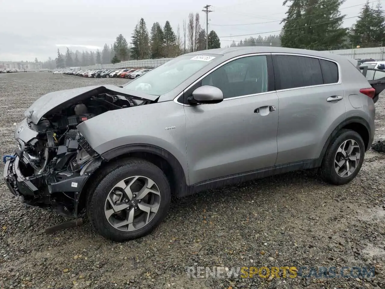 1 fotografías del automóvil dañado KNDPMCAC0N7016484 KIA SPORTAGE 2022