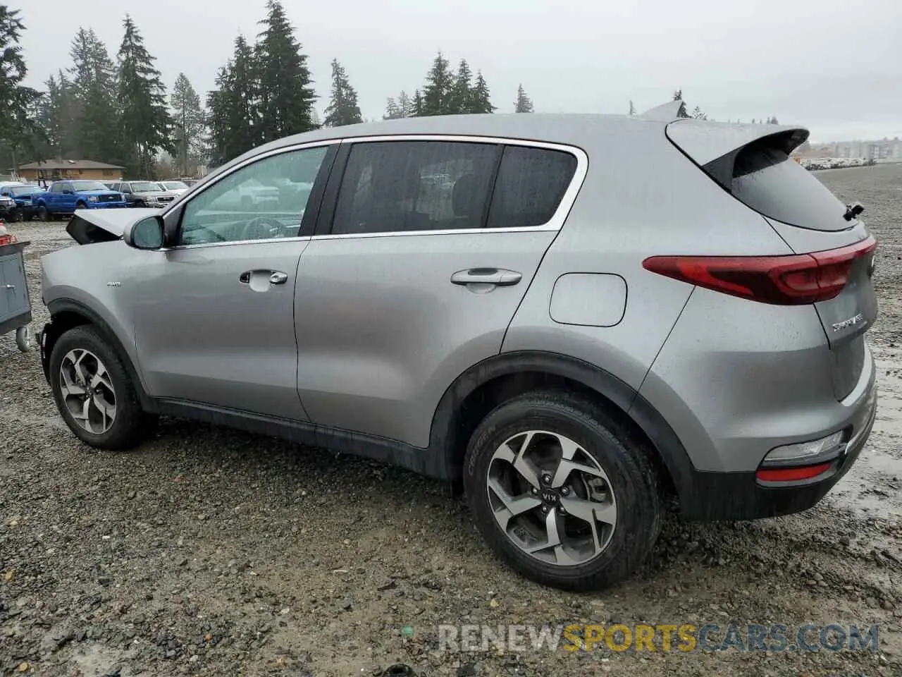 2 fotografías del automóvil dañado KNDPMCAC0N7016484 KIA SPORTAGE 2022