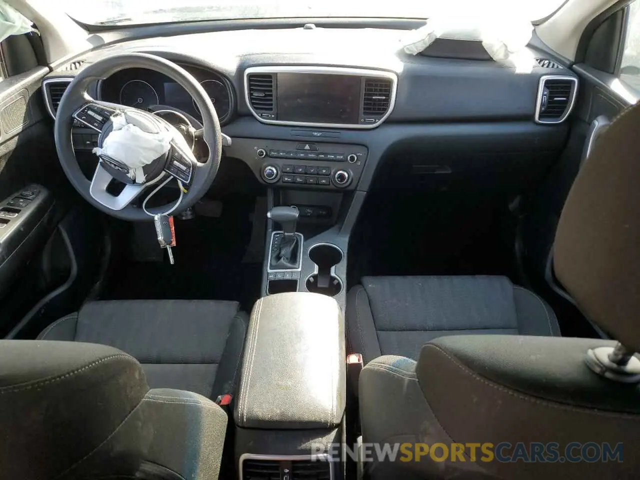 8 fotografías del automóvil dañado KNDPMCAC0N7966375 KIA SPORTAGE 2022