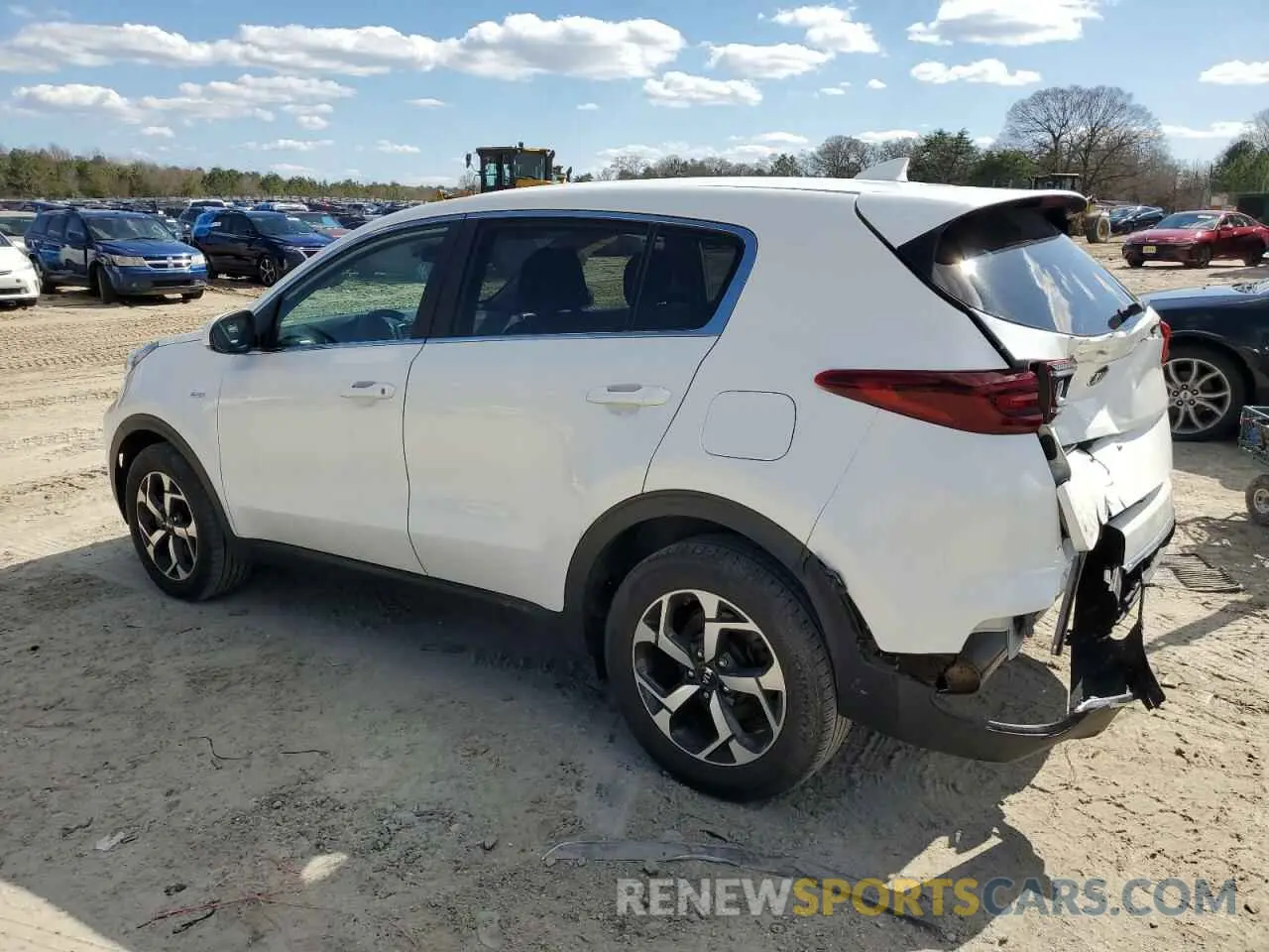 2 fotografías del automóvil dañado KNDPMCAC1N7022956 KIA SPORTAGE 2022