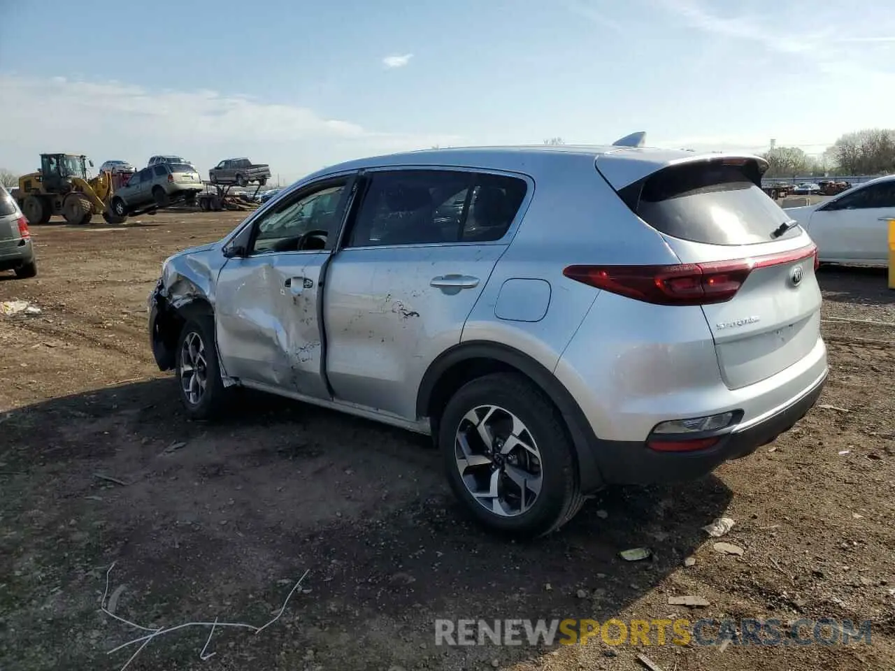 2 fotografías del automóvil dañado KNDPMCAC1N7950055 KIA SPORTAGE 2022