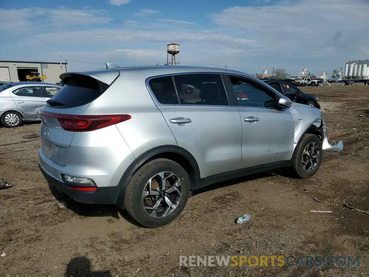 3 fotografías del automóvil dañado KNDPMCAC1N7950055 KIA SPORTAGE 2022