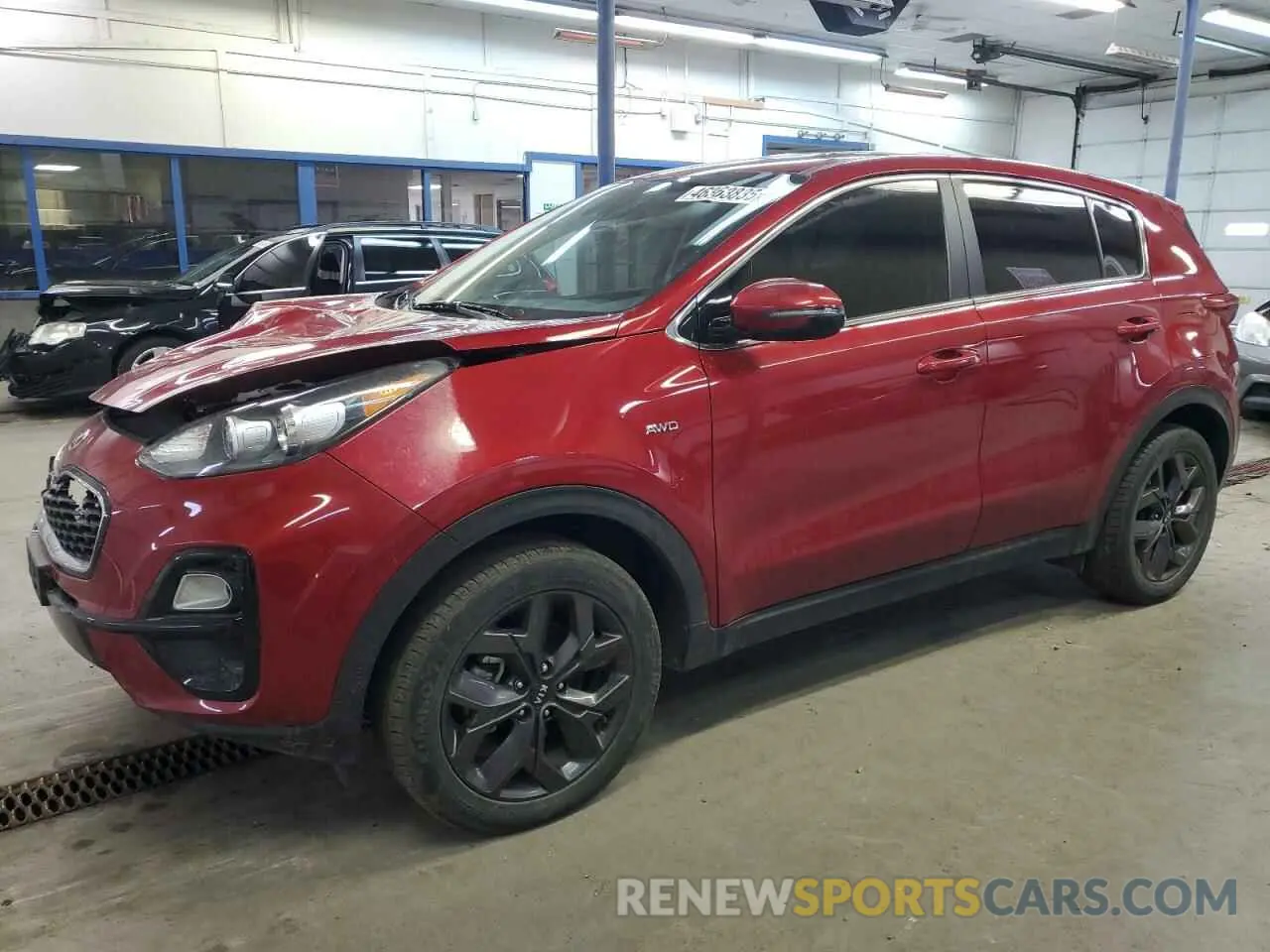 1 fotografías del automóvil dañado KNDPMCAC1N7969091 KIA SPORTAGE 2022