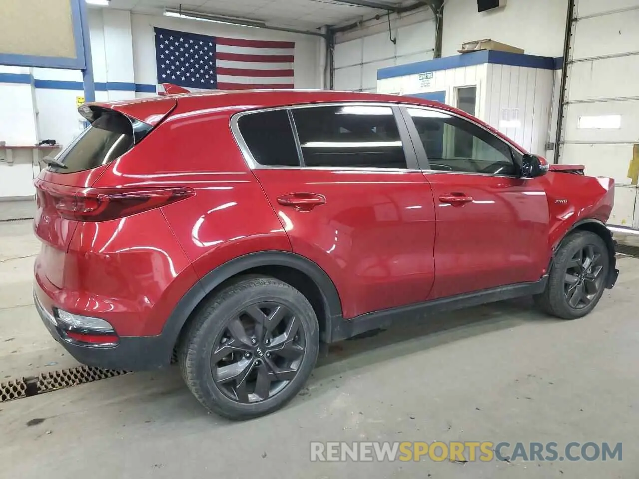 3 fotografías del automóvil dañado KNDPMCAC1N7969091 KIA SPORTAGE 2022