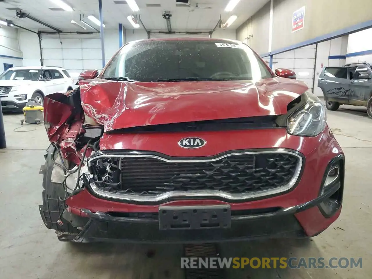 5 fotografías del automóvil dañado KNDPMCAC1N7969091 KIA SPORTAGE 2022