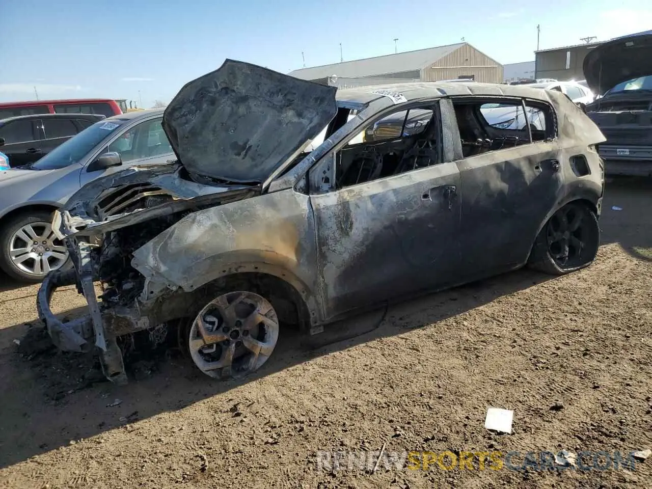 1 fotografías del automóvil dañado KNDPMCAC1N7997893 KIA SPORTAGE 2022