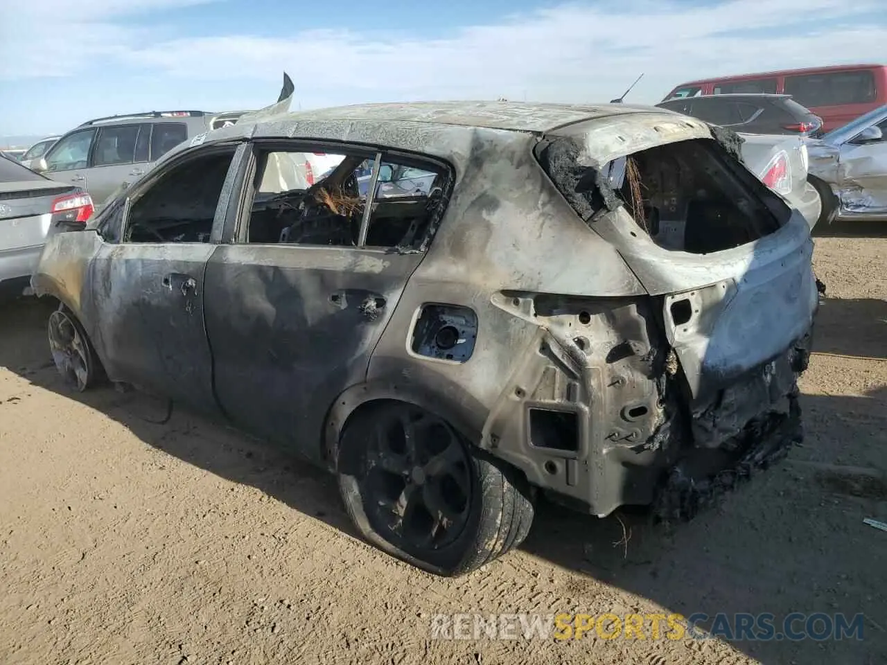 2 fotografías del automóvil dañado KNDPMCAC1N7997893 KIA SPORTAGE 2022