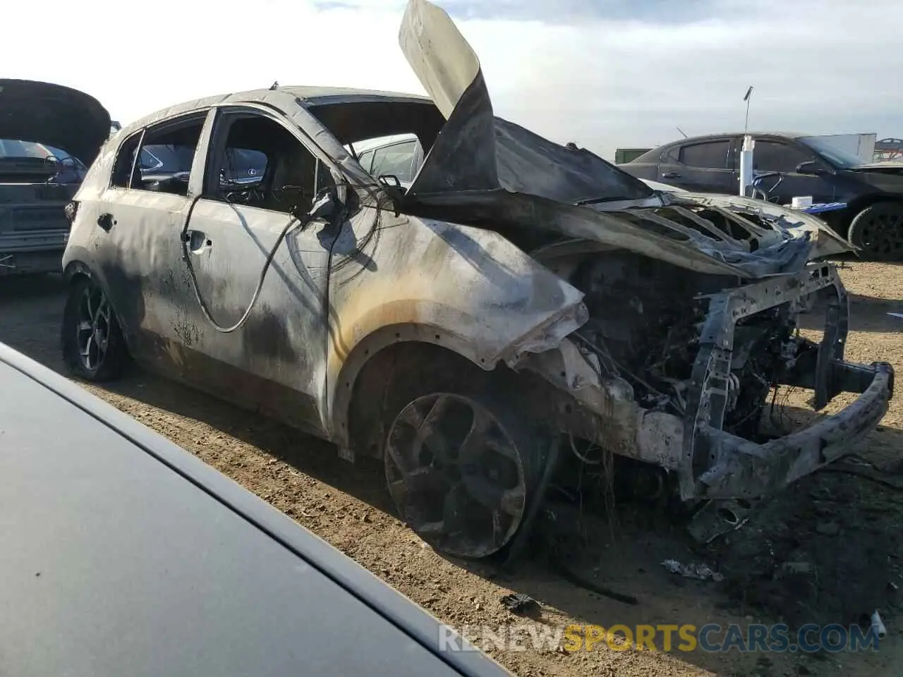 4 fotografías del automóvil dañado KNDPMCAC1N7997893 KIA SPORTAGE 2022