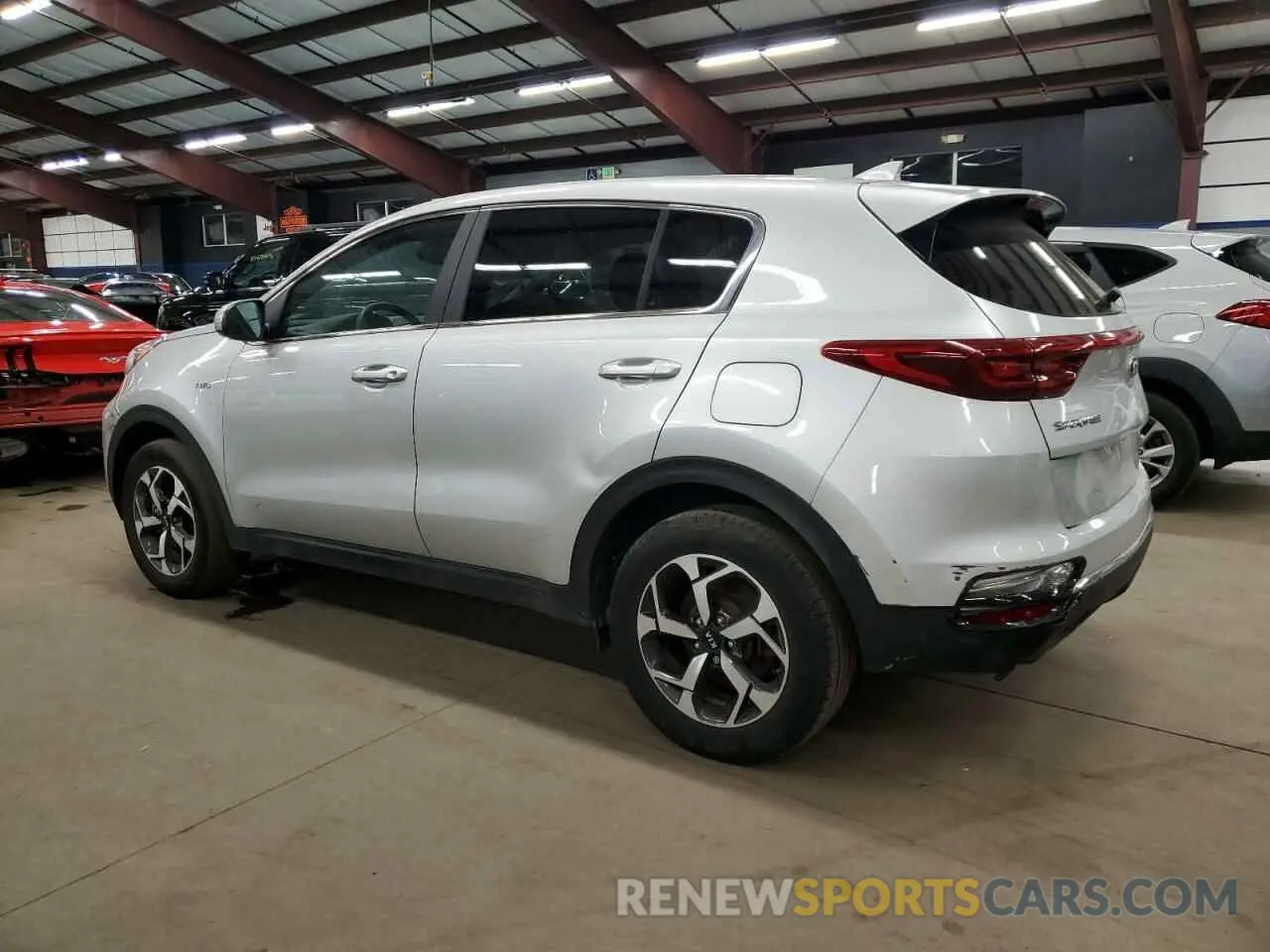 2 fotografías del automóvil dañado KNDPMCAC2N7954308 KIA SPORTAGE 2022