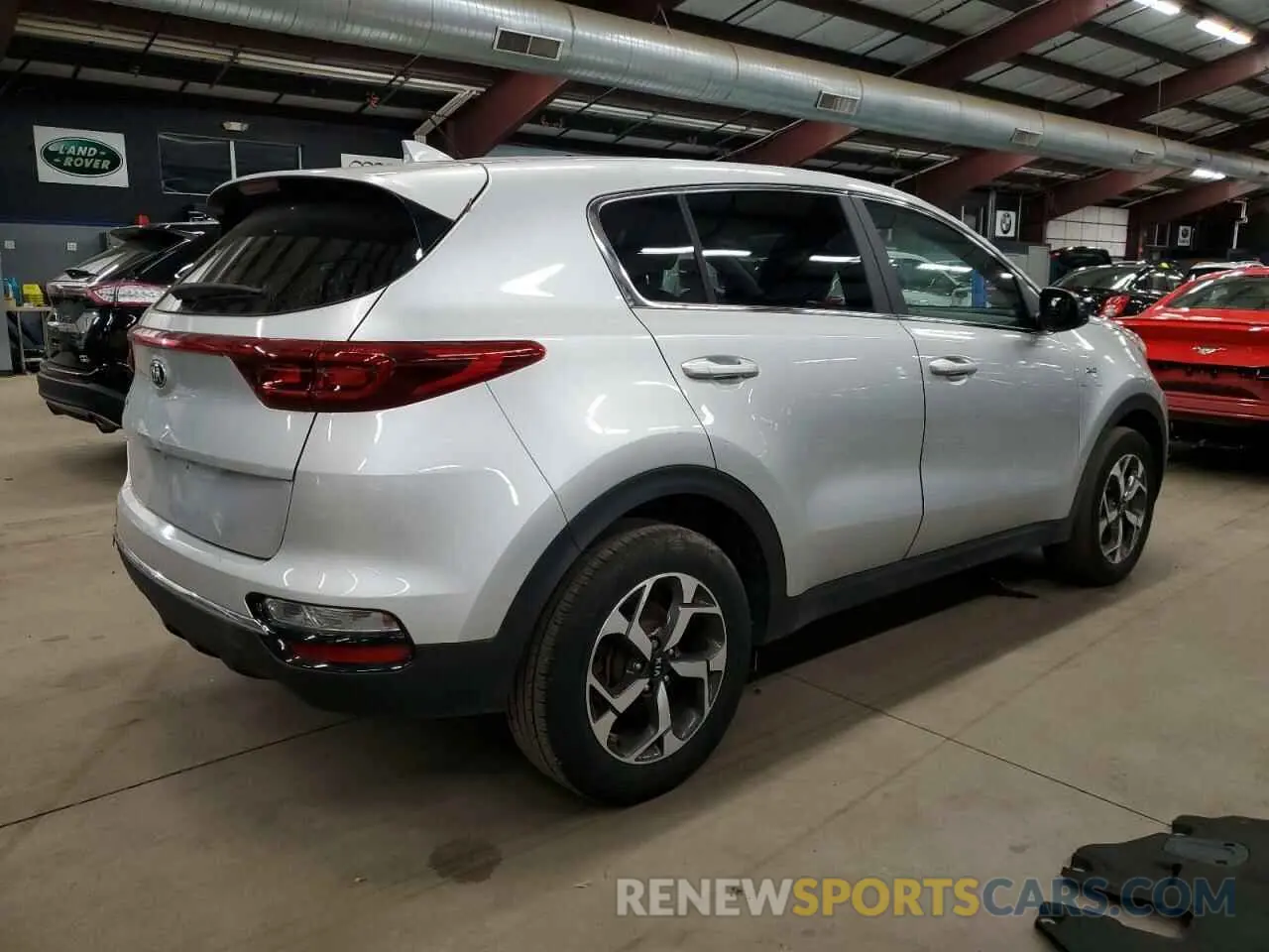 3 fotografías del automóvil dañado KNDPMCAC2N7954308 KIA SPORTAGE 2022