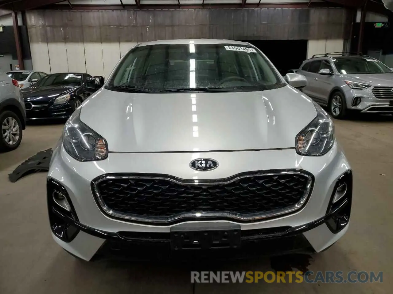 5 fotografías del automóvil dañado KNDPMCAC2N7954308 KIA SPORTAGE 2022