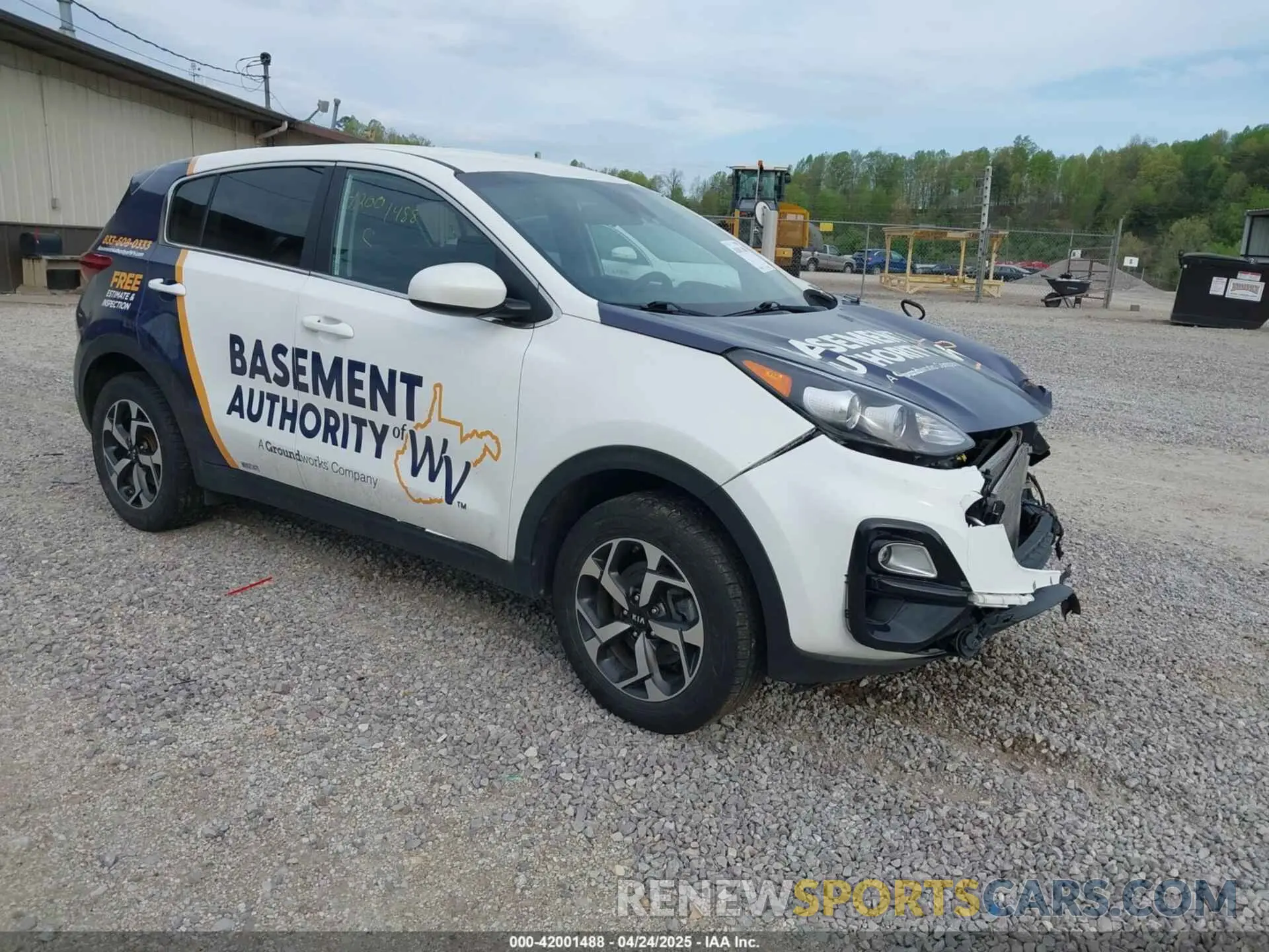 1 fotografías del automóvil dañado KNDPMCAC3N7001509 KIA SPORTAGE 2022