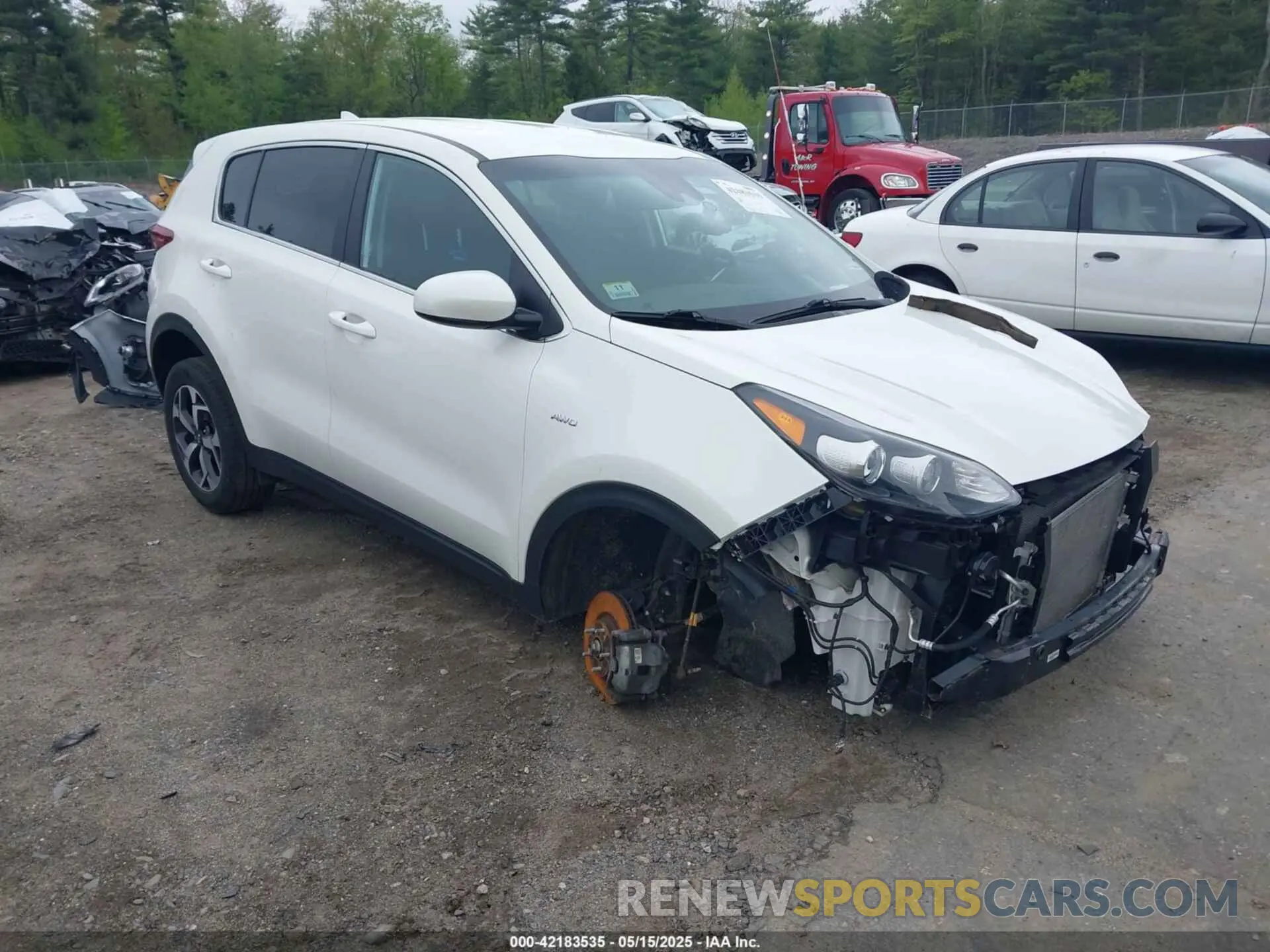 1 fotografías del automóvil dañado KNDPMCAC3N7008041 KIA SPORTAGE 2022