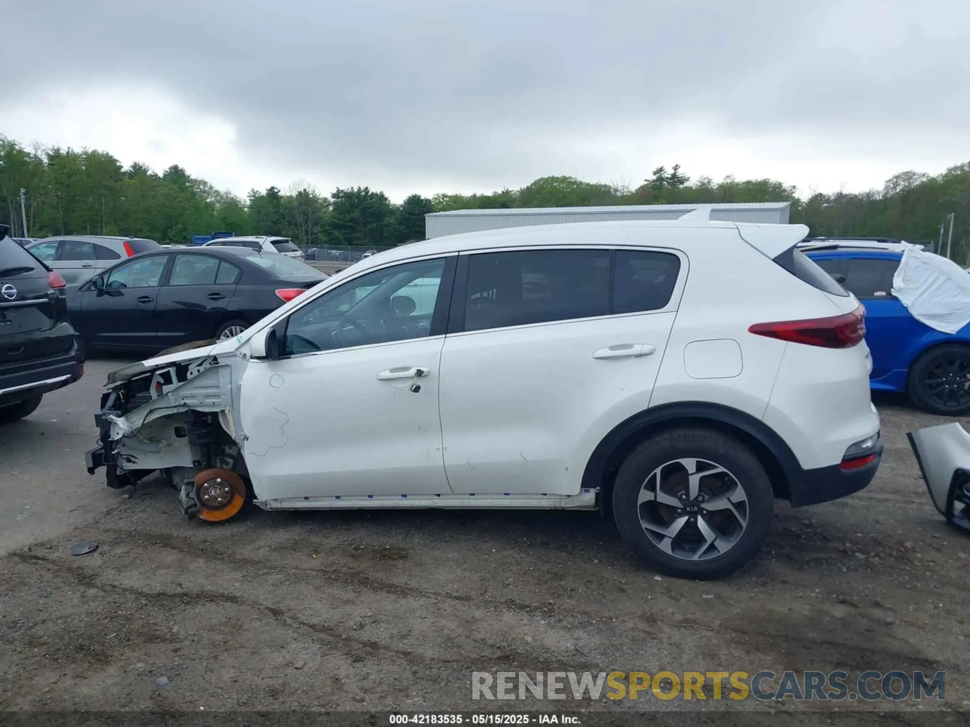 15 fotografías del automóvil dañado KNDPMCAC3N7008041 KIA SPORTAGE 2022