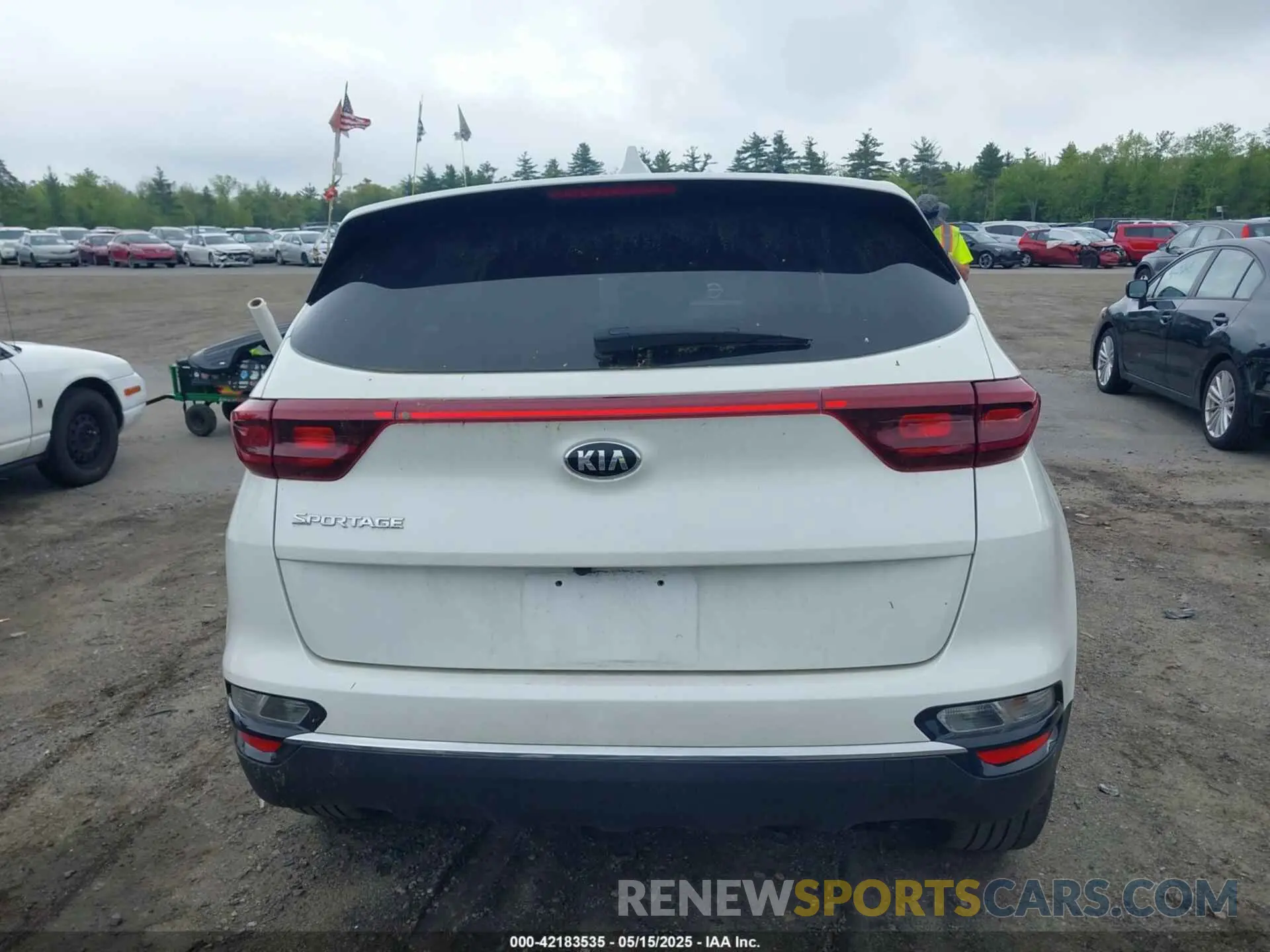 17 fotografías del automóvil dañado KNDPMCAC3N7008041 KIA SPORTAGE 2022