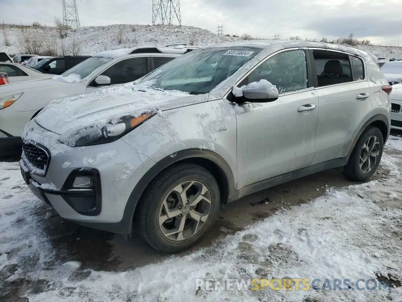 1 fotografías del automóvil dañado KNDPMCAC3N7946802 KIA SPORTAGE 2022